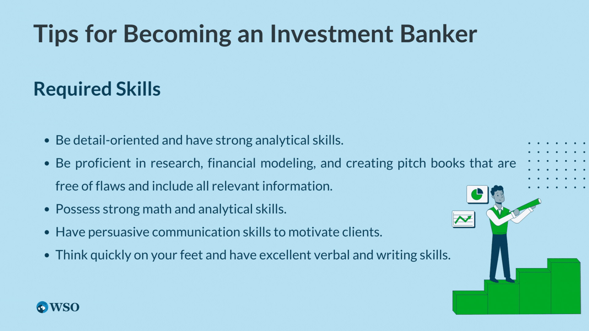 Tips for Becoming an Investment Banker Required Skills